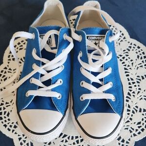 Converse Kids Sneakers in Bold Blue and White